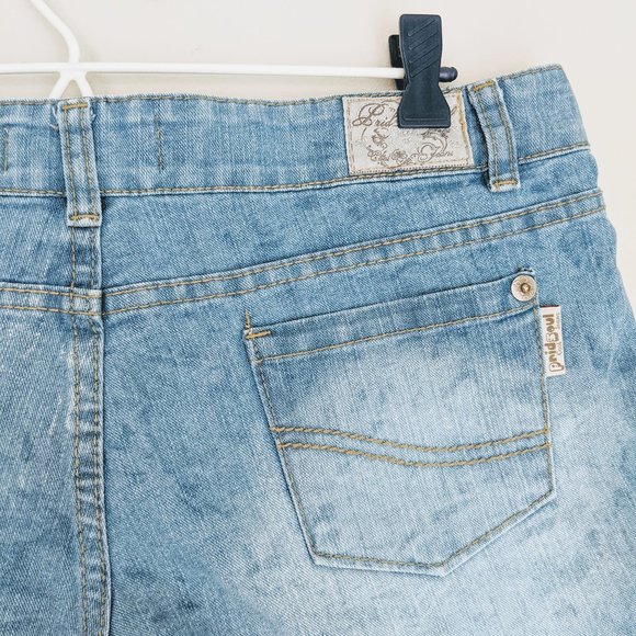 🇦🇷 Prid Soul Acid Wash Denim Shorts Made In Argentina - Picture 7 of 10